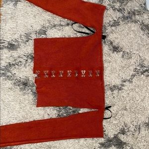 long sleeved crop top